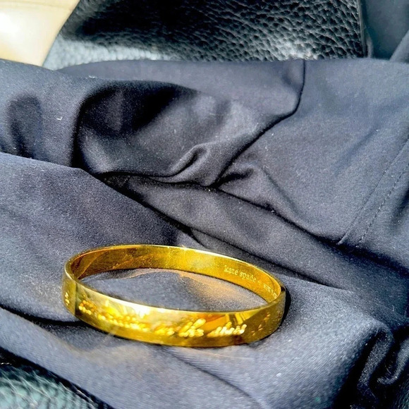 Kate Spade  Gold Tone It’s written in the Stars Bangle - Picture 1 of 5